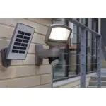 LUTEC SUNSHINE Kültéri fali napelemes mozgásérzékelős LED lámpa 3W 4000K 360lm IP44 6901601000