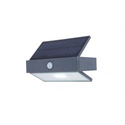   LUTEC ARROW Kültéri fali napelemes mozgásérzékelős LED lámpa 2W 5000K 180lm IP44 6910601335