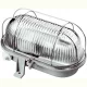 HAJÓLÁMPA, OVÁLIS, FÉMRÁCSOS 100W, SZÜRKE, 6910H