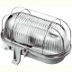 HAJÓLÁMPA, OVÁLIS, FÉMRÁCSOS 100W, SZÜRKE, 6910H