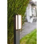 LUTEC QUBO Kültéri LED állólámpa 18W 3000K 1100lm IP54 7193001118