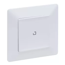   Legrand Valena Life okos egypólusú kapcsoló / fényerőszabályzó (végrehajtó), süllyesztett, díszítőkerettel szállítva, fehér , Legrand 752166