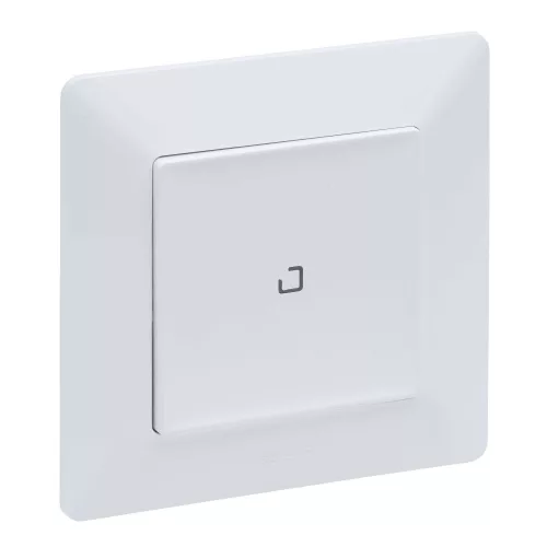Legrand Valena Life okos egypólusú kapcsoló / fényerőszabályzó (végrehajtó), süllyesztett, díszítőkerettel szállítva, fehér , Legrand 752166