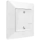 Legrand Valena Life okos forgatókönyv kapcsoló (távvezérlő) Home + Control alkalmazásban beállított ébredés / elalvás forgatókönyvek indítására; díszítőkerettel, elemmel és kétoldalú ragasztóval szállítva fehér, Legrand 752189