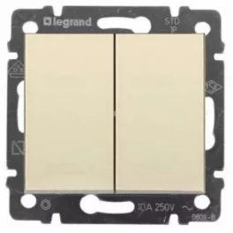   Legrand Valena Life csillárkapcsoló 10 AX elefántcsont, Legrand 752205