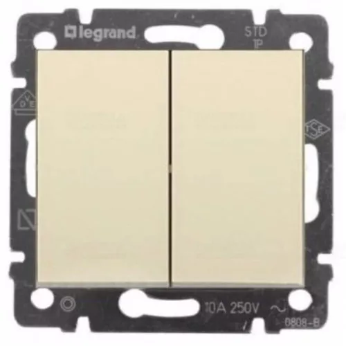 Legrand Valena Life csillárkapcsoló 10 AX elefántcsont, Legrand 752205