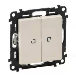   Legrand Valena Life csillárkapcsoló jelzőfénnyel 10 AX elefántcsont, Legrand 752228