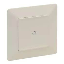   Legrand Valena Life okos egypólusú kapcsoló, fényerőszabályzó, díszítőkerettel, elefántcsont , Legrand 752266