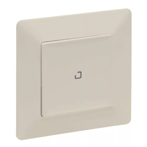 Legrand Valena Life okos egypólusú kapcsoló, fényerőszabályzó, díszítőkerettel, elefántcsont , Legrand 752266
