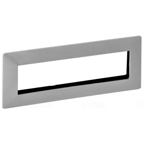 Legrand Valena Life 4x2 modulos keret, vízszintes alumínium, Legrand 752345