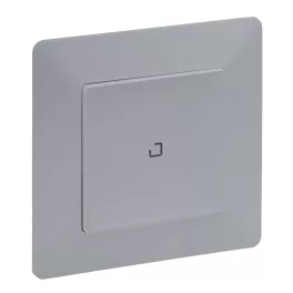   Legrand Valena Life okos egypólusú kapcsoló, fényerőszabályzó, süllyesztett, díszítőkerettel szállítva, alumínium színű, - Legrand/Netatmo, Legrand 752366