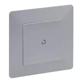   Legrand Valena Life okos egypólusú kapcsoló, fényerőszabályzó, süllyesztett, díszítőkerettel szállítva, alumínium színű, - Legrand/Netatmo, Legrand 752366