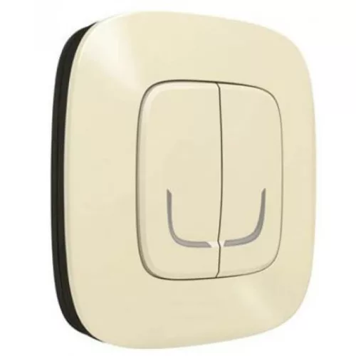 Legrand Valena Allure Netatmo vezeték nélküli kapcsoló - kettős egypólusú, elefántcsont Legrand 752687