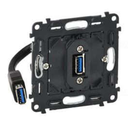   Legrand Valena InMatic elővezetékezett USB adatátviteli csatlakozóaljzat mechanizmus Legrand 753082