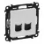 Legrand Valena Life 2xRJ45 Cat. 5e UTP csatlakozóaljzat  fehér, Legrand 753141