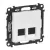 Legrand Valena Life 2xRJ45 Cat. 6 STP csatlakozóaljzat  fehér, Legrand 753147