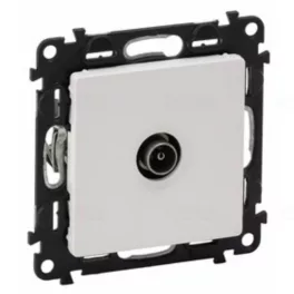   Legrand Valena Life TV aljzat, csillagpontos, 1,5 dB fehér, Legrand 753151