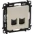 Legrand Valena Life 2xRJ45 Cat. 6 UTP csatlakozóaljzat  elefántcsont, Legrand 753243