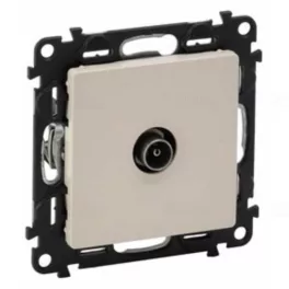   Legrand Valena Life TV aljzat, csillagpontos, 1,5 dB elefántcsont, Legrand 753251