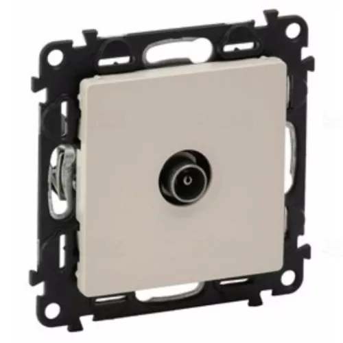 Legrand Valena Life TV aljzat, végzáró, 10 dB elefántcsont, Legrand 753260