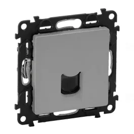  Legrand Valena Life 1xRJ45 Cat. 5e UTP csatlakozóaljzat  alumínium, Legrand 753340
