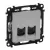 Legrand Valena Life 2xRJ45 Cat. 5e UTP csatlakozóaljzat  alumínium, Legrand 753341
