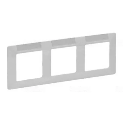 Legrand Valena Life hármas keret fehér–króm, Legrand 754033