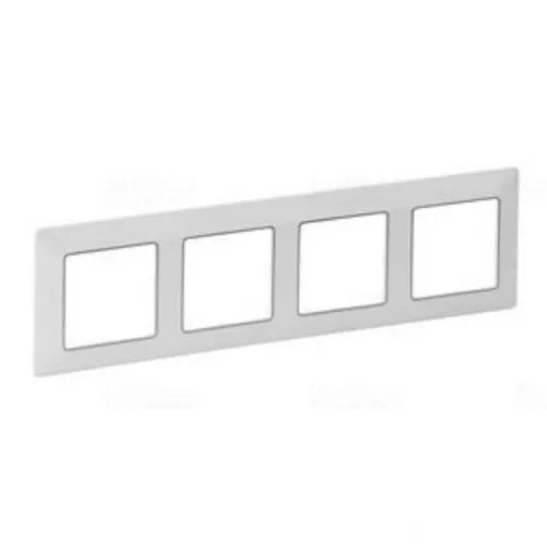 Legrand Valena Life négyes keret fehér–króm, Legrand 754034