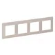 Legrand Valena Life négyes keret elefántcsont, Legrand 754044