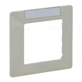   Legrand Valena Life egyes keret, címketartóval elefántcsont, Legrand 754051