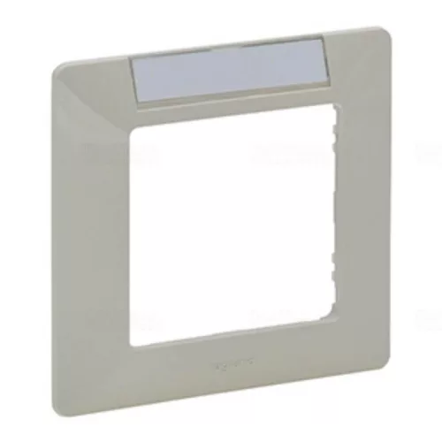 Legrand Valena Life egyes keret, címketartóval elefántcsont, Legrand 754051