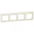 Legrand Valena Life négyes keret elefántcsont–arany, Legrand 754064