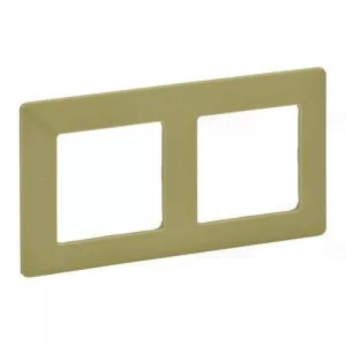 Legrand Valena Life kettős keret limezöld, Legrand 754082