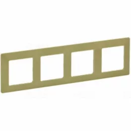 Legrand Valena Life négyes keret limezöld, Legrand 754084