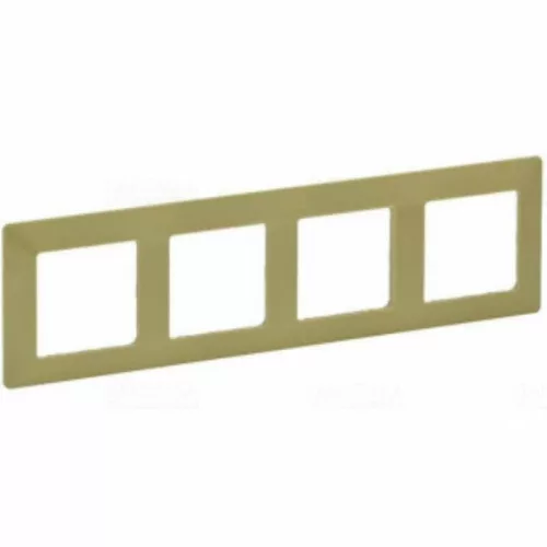 Legrand Valena Life négyes keret limezöld, Legrand 754084