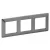 Legrand Valena Life hármas keret Inox dekor, Legrand 754153