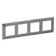 Legrand Valena Life négyes keret Inox dekor, Legrand 754154