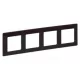 Legrand Valena Life négyes keret wenge dekor, Legrand 754174