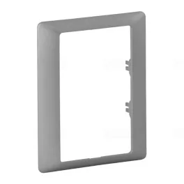   Legrand Valena Life egyes keret 2x2P+F csatlakozóaljzathoz alumínium, Legrand 754241