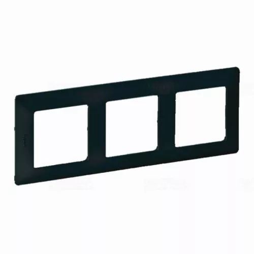 Legrand Valena Life hármas keret, fekete, Legrand 754253