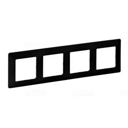 Legrand Valena Life négyes keret, fekete, Legrand 754254
