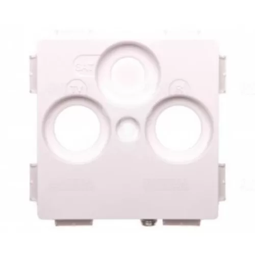Legrand Valena Life TV-Rádió-SAT csatlakozóaljzat fedél (30 mm) fehér, Legrand 754800