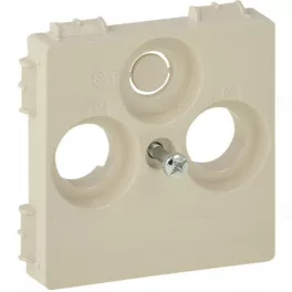   Legrand Valena Life TV-Rádió-SAT csatlakozóaljzat fedél (30 mm) elefántcsont, Legrand 754801