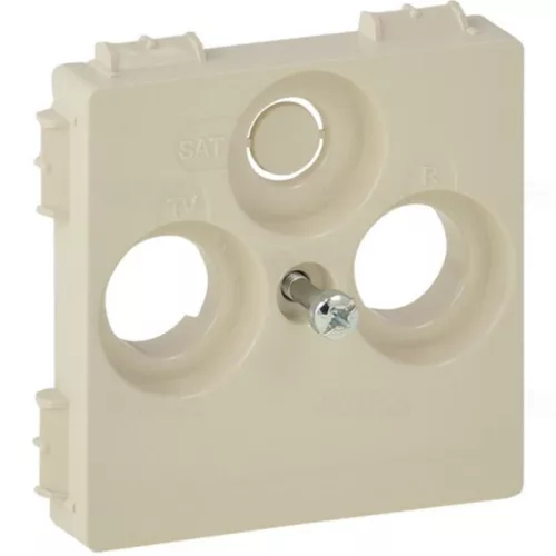 Legrand Valena Life TV-Rádió-SAT csatlakozóaljzat fedél (30 mm) elefántcsont, Legrand 754801