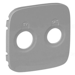   Legrand Valena Allure TV-SAT aljzat burkolat, alumínium Legrand 754827