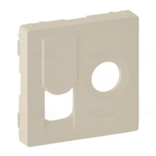 Legrand Valena Life TV csatlakozóaljzat + RJ45 Cat. 6 UTP aljzat burkolat, elefántcsont, Legrand 754831