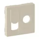 Legrand Valena Life TV csatlakozóaljzat + RJ45 Cat. 6 UTP aljzat burkolat, elefántcsont, Legrand 754831