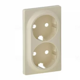   Legrand Valena Life 2x2P+F csatlakozóaljzat burkolat elefántcsont, Legrand 754951