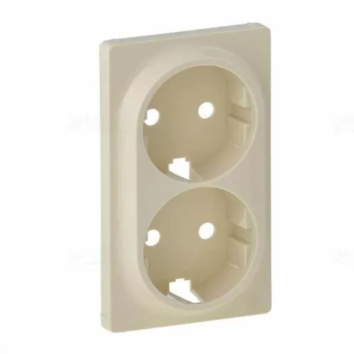 Legrand Valena Life 2x2P+F csatlakozóaljzat burkolat elefántcsont, Legrand 754951