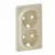 Legrand Valena Life 2x2P+F csatlakozóaljzat burkolat elefántcsont, Legrand 754951